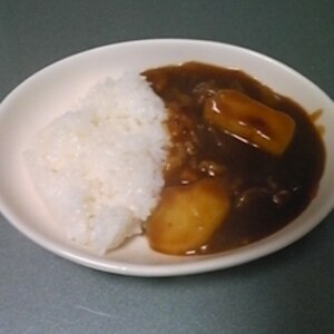 ココナッツオイル入りカレーライス